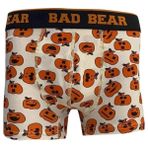 Bad Bear Pumpkin Off-White Beyaz Balkabağı Desenli Erkek Boxer - 2XL