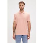Bad Bear Pure Polo Yaka Pembe Erkek Tişört