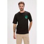 Bad Bear Re-One World Erkek T-Shirt - Siyah