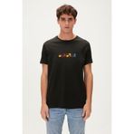 Bad Bear Retro Colors Siyah Erkek Baskılı Tişört