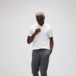 Bad Bear Rixon Polo Yaka Tişört, XXL, 91-260107050-2, Beyaz, Erkek