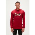 Bad Bear Royalty Hoodie Maroon Bordo Kapüşonlu Erkek Sweatshirt