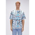 Bad Bear Rudy Beyaz Erkek Oversize Tişört