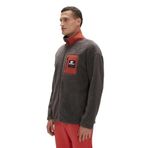 Bad Bear Ryan Plush Full-Zip Antrasit Erkek Sweatshirt