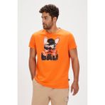 Bad Bear Spark Turuncu Baskılı Erkek Tişört - XL