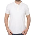 Bad Bear Stark KS Off-White Beyaz Polo Yaka King Size Erkek T-Shirt - 3XL