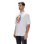 Bad Bear Sten Beyaz Erkek Oversize Tişört - L