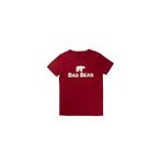 Bad Bear Tee Os Kırmızı O Yaka Baskılı Erkek T-shirt