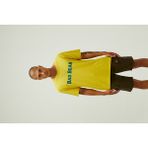 Bad Bear Title Oversize T-Shirt Cider Sarı Baskılı Erkek Tişört - XL