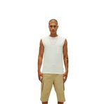 Bad Bear Tribe Tank-top Erkek Bisiklet Yaka Tişört, s, 22.01.23.002-C04, Kırık Beyaz