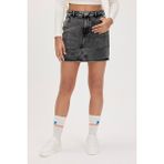 Bad Bear Vendy Siyah Denim Etek