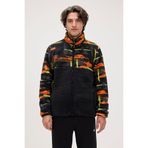 Bad Bear Vernon Siyah Erkek Full-Zip Polar Sweatshirt