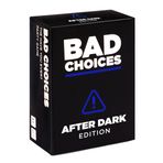 Bad Choices Karanlık Genişleme Paketinden Sonra | Arkadaşlar ve Oyun Gecesi için Komik Yetişkin Kart Oyunu Eklentisi, Partiler ve Preoyunlar için Komik Sohbet ve Buzkıran Masa Oyunu, 100 Yeni Soru