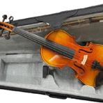 Bade Müzik Ahşap Keman Abanoz Aksamlı Parlak Kelebek Ağacı Tam Profesyonel