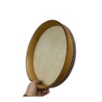 Bade Müzik Bendir Hayvan Derili 38 Cm Kaliteli Keçi Derisi