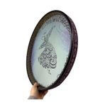 Bade Müzik Erbane Bendir - İran Arbani Üst Kalite Mavi Mevlana Desenli 55Cm Kılıflı