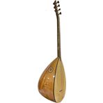 Bade Müzik Masif Kiraz Ağacı Klavyeli Mihraplı Kısa Sap Bağlama Profesyonel Üst Kalite
