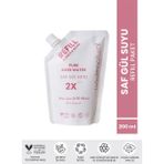 Bade Natural Gül Suyu Gözenek Sıkılaştırıcı Aydınlatıcı ve Arındırıcı Tonik Refill 200 ml %100 Doğal ve Saf