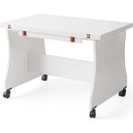 Bade Tekerlekli Açılır Orta Sehpa 60*95CM Demonte - BEYAZ