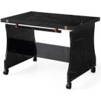 Bade Tekerlekli Açılır Orta Sehpa 60*95CM Demonte - Siyah
