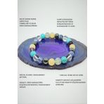 badeaccessories Sertifikalı Dehb Doğaltaş Bileklik (KALSİT, FLORİT, HEMATİT, SODALİT, TURKUAZ, KRİSTAL KUVARS) C434