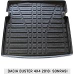 Badela Dacıa Duster 4x4 2010- Sonrası 3D Kauçuk Bagaj Havuzu - Siyah