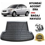 Badela Hyundai Accent Era 2009 3D Kauçuk Bagaj Havuzu