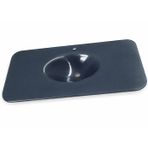 Badella - Duru Cam Lavabo Antrasit 120*58 Outlet - MZ-312-
