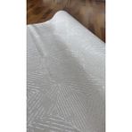 Badelya Home Krem A.gri Saten Bambu Ince Sık Dokuma Parlak Yüzey Kaymaz Özel Kesme Salon Koridor Halı Yolluk - Krem - Açık Gri - 150 x 230 cm