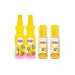 Badem Özlü Kolay Tarama Saç Spreyi 200 Ml 2 Adet-bebek Kolonyası Bıcı Bıcı Kokulu 150 Ml-2 Adet