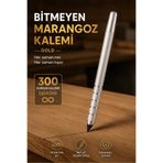Badem10 (1 Adet) Bitmeyen Uçlu Metal Gövdeli Marangoz Kalemi Uzun Süre Kullanım Düz Zeminler İçin