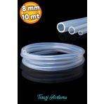 Badem10 10 METRE Şeffaf Terazi Hortumu İç Çap 8 mm Termosifon Otomobil Kapı Fitili