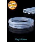 Badem10 100 METRE Şeffaf Terazi Hortumu İç Çap 10 mm Termosifon Otomobil Kapı Fitili