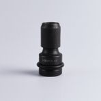 Badem10 1/2" Lokma Anahtarı Girişli Bits Uç Tutucu Metal 50 mm Yüksek Dayanıklı Güvenli Profesyonel Adaptör - Gri