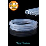 Badem10 15 METRE Şeffaf Terazi Hortumu İç Çap 10 mm Termosifon Otomobil Kapı Fitili