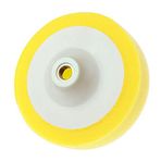 Badem10 150 mm Alman Cilası Zımpara Tabanlı Sarı Yama Pasta Cila Polisaj Süngeri