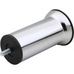 Badem10 16'lı Set Krom 12 cm Metal Mobilya - Kanepe - Koltuk - Baza - Yatak - Çekyat Yükseltme Ayağı M8 Civata