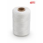 Badem10 400 Gr Çırpı İpi | Beyaz İnşaat Duvar Uçurtma İpi Dayanıklı Örgülü Naylon İp