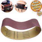 Badem10 53.3x7.5 cm 100 Kum Sonsuz Bant Tank Palet Zımpara