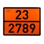 Badem10 ADR Uyarı Levhası Alüminyum 23/2789