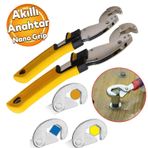 Badem10 Akıllı Boru İngiliz Anahtarı Çok Amaçlı Nano Grip Kurbağacık Set 2'li Set 10 - 24 mm Civata Somun