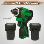 Badem10 Akülü Somun Sıkma Makinesi 16V 2.0AH Güçlü Yüksek Torklu Profesyonel Vidalama Anahtar Seti Çantalı