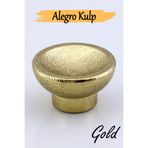 Badem10 Alegro Düğme Gold Mobilya Mutfak Çekmece Dolap Dolabı Plastik Altın Tek Vida Altın Kulpu Kulbu