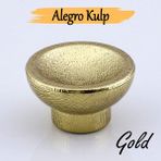 Badem10 Alegro Düğme Gold Mobilya Mutfak Dolap Dolabı Çekmece Kulbu Plastik Altın Tek Vida Altın Kulp
