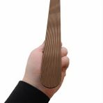Badem10 Anzer Çizgili Bronz Çekmece Kulp 512 mm Modern Gardırop Dolap Mutfak Modülü Uzun Metal Mobilya Kulbu