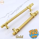 Badem10 Arsin Gold Altın Metal Kulp 192 Mm Mobilya Çekmece Mutfak Dolabı Dolap Kulpları Kulpu Kulpları