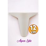 Badem10 Aspen Lüks Mobilya Kanepe Koltuk Tv Ünitesi Baza Yükseltici Ayağı Ayakları 12 Cm Krem Ayak