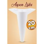 Badem10 Aspen Lüks Mobilya Kanepe Koltuk Tv Ünitesi Konsol Yükseltici Ayağı Ayakları 20 Cm Beyaz Ayak