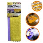 Badem10 Automix Araba Araç Otomobil Oto Cam Yıkama Güderi Yüzey Mikrofiber 2'li Bez Seti 30x40