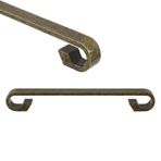 Badem10 Barida Mobilya Antik Sarı Metal 128 mm Dolap Kapak Çekmece Kulbu